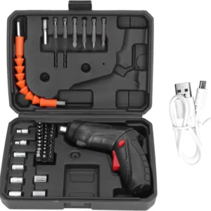 Mini portable cordless electrical screwdriver